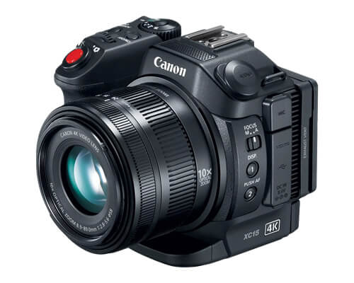 small 4k camera canon xc15